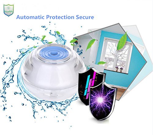 DINHAND Crystal Luminous humidifier Essential Oil Diffuser and Humidifier for Aromatherapy Quiet Sleep & Office... N8