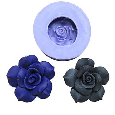 Y&XL&H One Hole Peony Silicone Mold Fondant Molds Sugar Craft Tools Resin flowers Mould Molds For Cakes