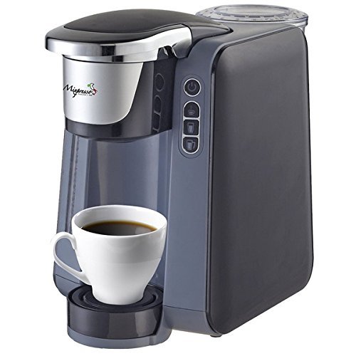 Single Serve Cup Coffee Machine for Keurig K-Cup's, Black/Grey