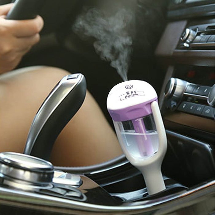 2013Newestseller Mini Car Air Humidifier Diffuser Essential Oil Ultrasonic Aroma Mist Purifier Car Supplies (blue) N7