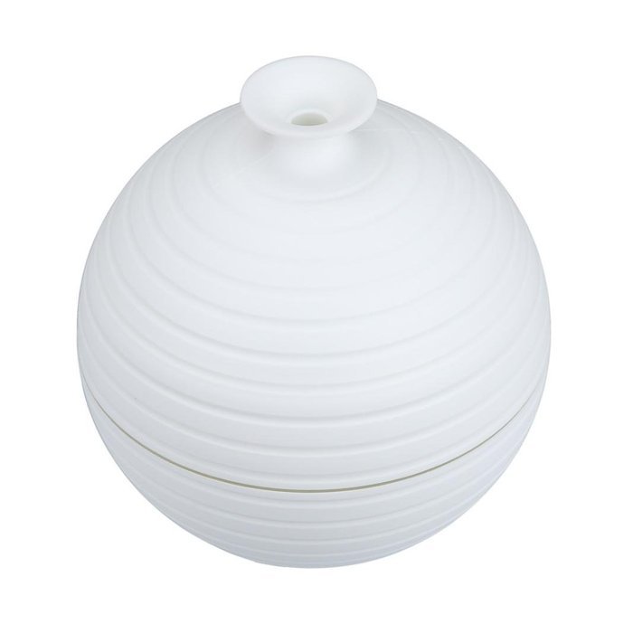 Alonea White LED Color Ultrasonic Air Humidifier Oil Aroma Diffuser Purifier Steam Mist (White) N5