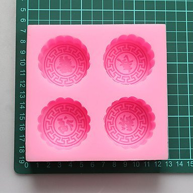 Y&XL&H Fu Lu Shou Xi Chocolate Silicone Molds,Cake Molds,Soap Molds,Decoration Tools Bakeware N3