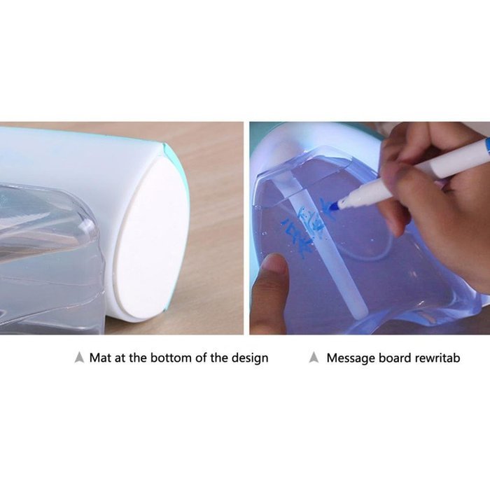 Muangan Muangan 400ml Humidifier Aroma Essential Oil Cool Mist Humidifier with Rainbow Message Board ，Adjustable... N5