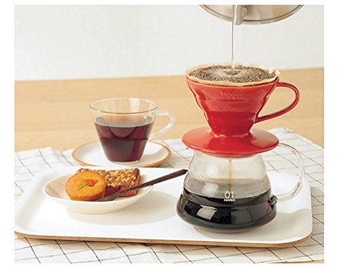 2 x Hario VDC-02R V60 02 Ceramic Coffee Dripper