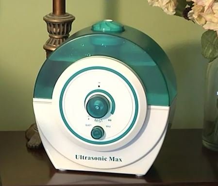 Max Dispersion Visible Mist Humidifier -Relieves Congestion, Cold & Flu Symptoms