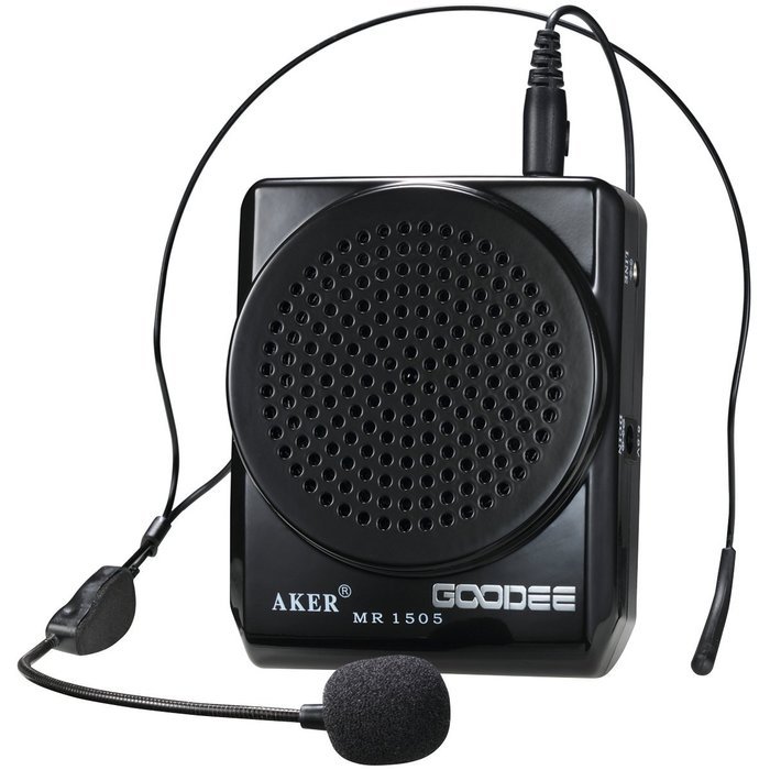 Voice Amplifier, Goodee Rechargeable Portable Waistband Pa System Microphone for Teachers Coaches Tour Guides... N2