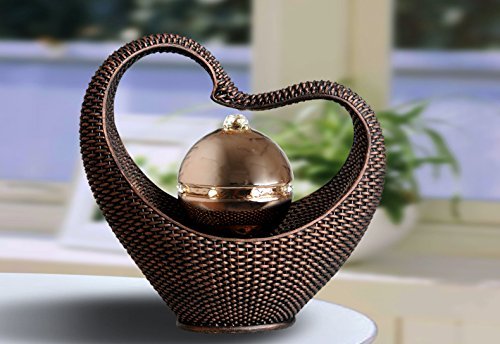 FEI&S Creative ceramic fountain water ornaments home decorations humidifier flowing water fountain in the living... N10