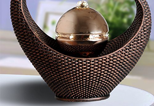 FEI&S Creative ceramic fountain water ornaments home decorations humidifier flowing water fountain in the living... N11