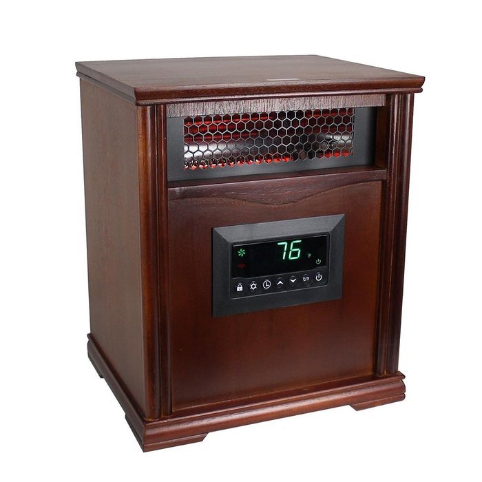 Youzee Electric Infrared Quartz Heater Portable Space Heater, 1500-Watt N3