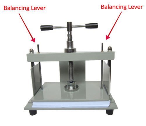 WunTai 150mm A4 Size Manual Flat Paper Press Machine for Nipping Vouchers Books Invoices 215 x 365 x 330mm N2