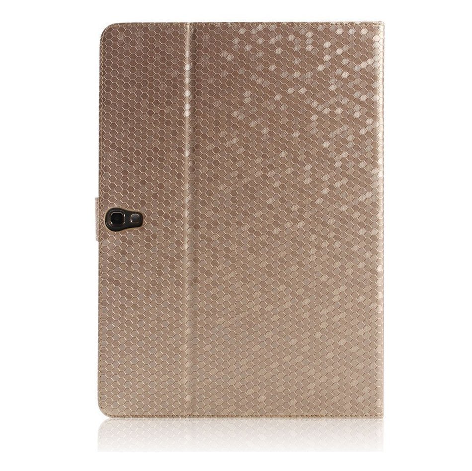TechCode Stand Diamond Stone Pattern PU Leather Case Cover for Samsung Galaxy Tab S 10.5 T800 N7