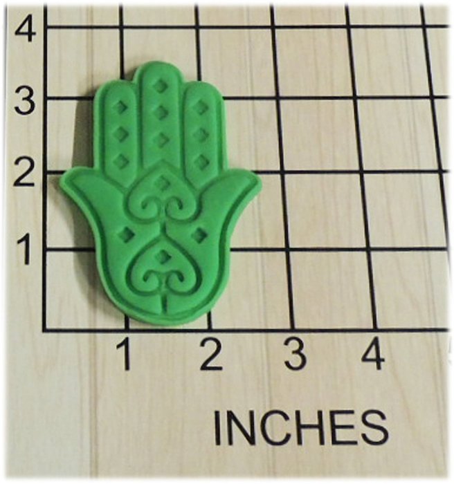 Yoga Hamsa Symbol Cookie Cutter and Stamp #1241
