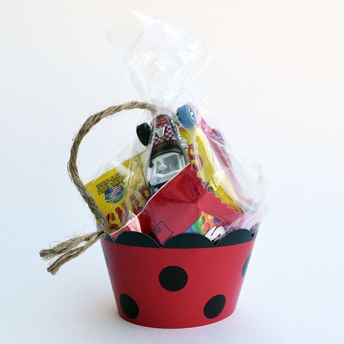 Red and Black Plaid Cupcake Wrappers, Christmas, Ladybug Theme Polka Dot, Confetti Couture Party Supplies, 36... N5
