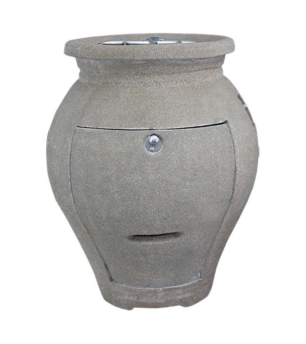 HomComfort HCGV1 Outdoor Gas Vase with Firestones, 43000 BTU N7