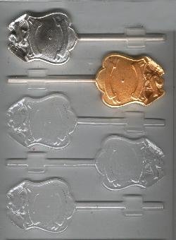 Police Badge Pop Candy Mold
