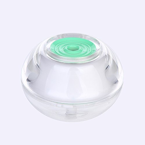 DINHAND Crystal Luminous humidifier Essential Oil Diffuser and Humidifier for Aromatherapy Quiet Sleep & Office... N11