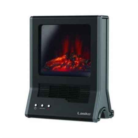 Ultra Ceramic Fireplace Heater, CA20100, Black N4