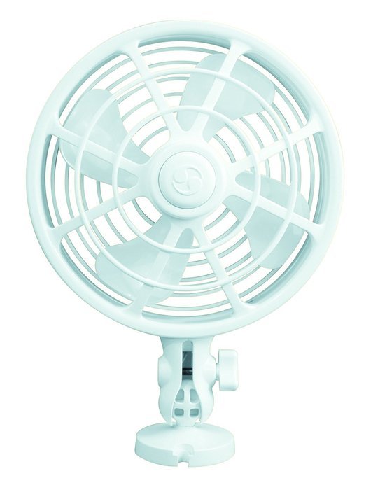 Caframo Camano 12V Single Speed Fan, Small, White