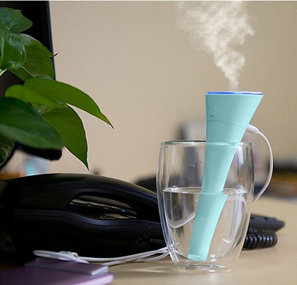 RipaFire&reg; Mist Ultrasonic Humidifier Portable diffuder Personal humidifier Mini USB Travel humidifier for Office... N3