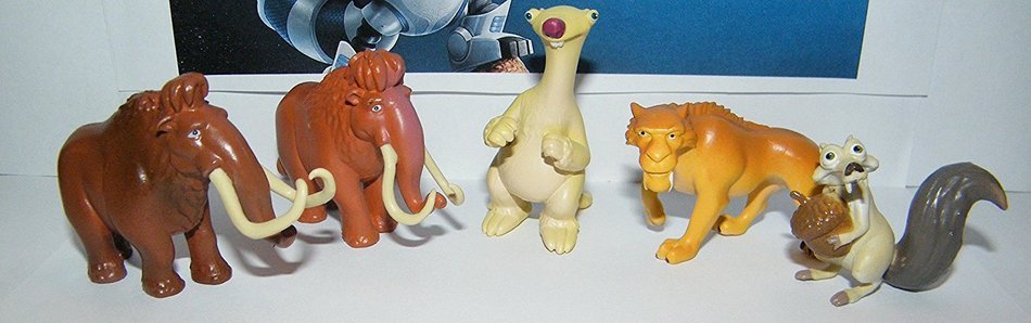 Ice Age Collision Course Movie Deluxe Cake Toppers Cupcake Decorations Set of 13 Figures with Scat, Sid, Diego... N2