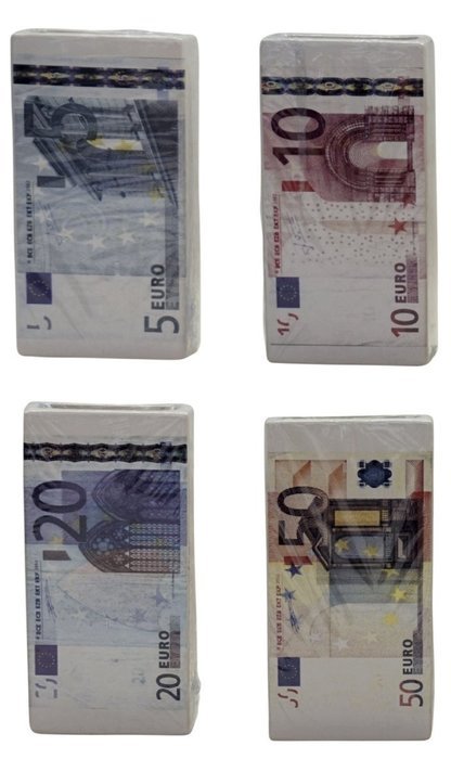 Gicos 57765 Radiators Humidifier, Ceramic, Euro Bills Design (Pack of 4) N6