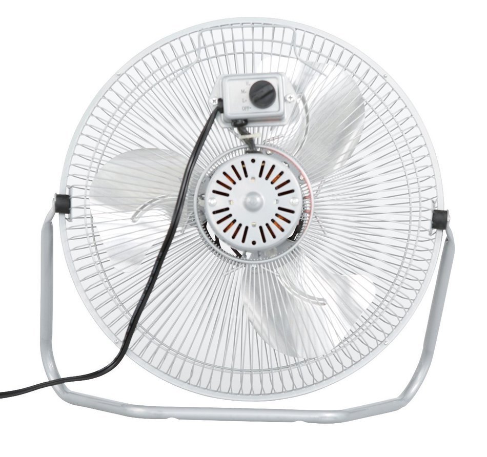 iLIVING ILG8F12 3-Speed High Velocity Floor Fan, 12-Inch N2