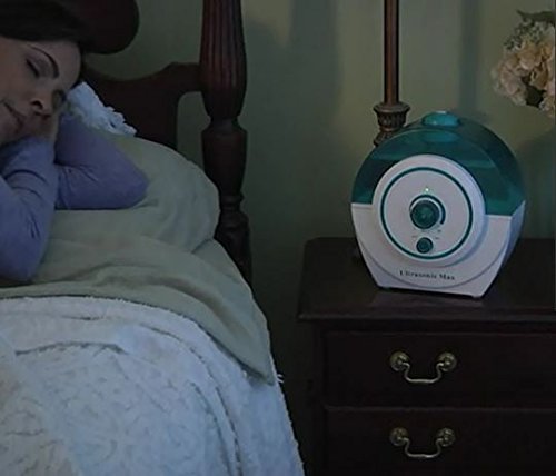 Max Dispersion Visible Mist Humidifier -Relieves Congestion, Cold & Flu Symptoms N5