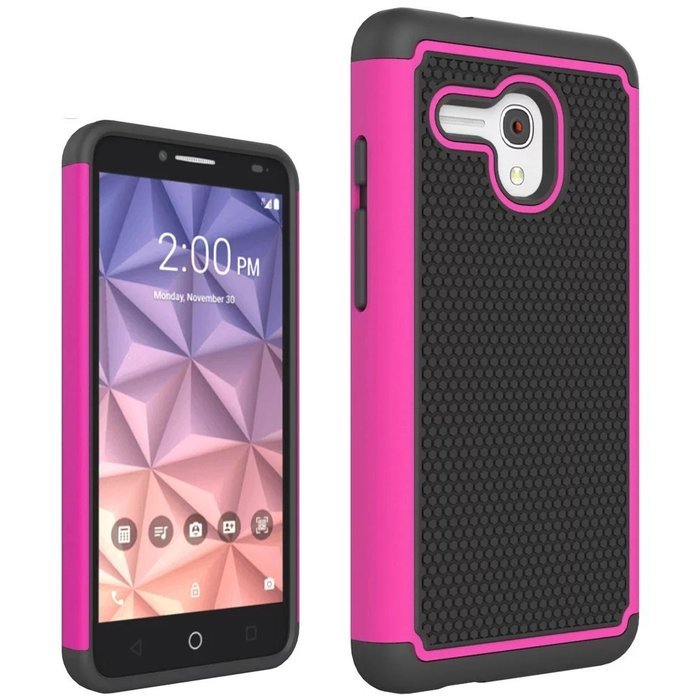 Alcatel OneTouch Fierce XL Case, ARSUE [Shock Absorption] Hybrid Dual Layer Armor Defender Protective Case Cover... N21