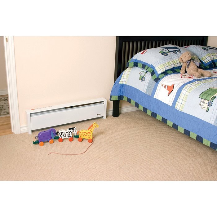 Cadet Softheat Hyrdonic Baseboard Heater - 1500 Watt, 83in.W, 240 Volt, White...