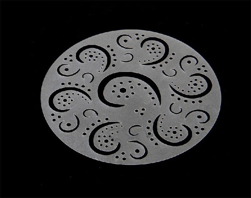 bouti1583 Environmentally Friendly Plastic Stencil Printing Bakeware N3
