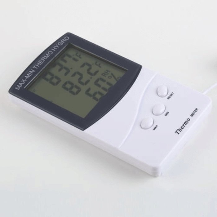 Digital LCD Indoor/Outdoor Thermometer Hygrometer Meter Temperature Humidity NEW N3