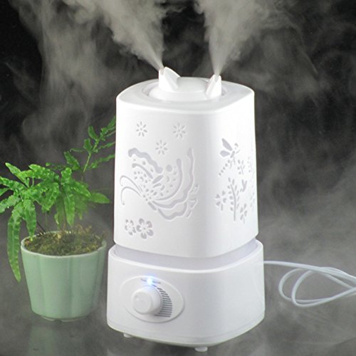 Aroma humidifier Diffuser 7 LED Light 110V - 240V 25W 1.5L Tank Ultrasonic Mist Maker Purifier Aroma Diffuser... N5