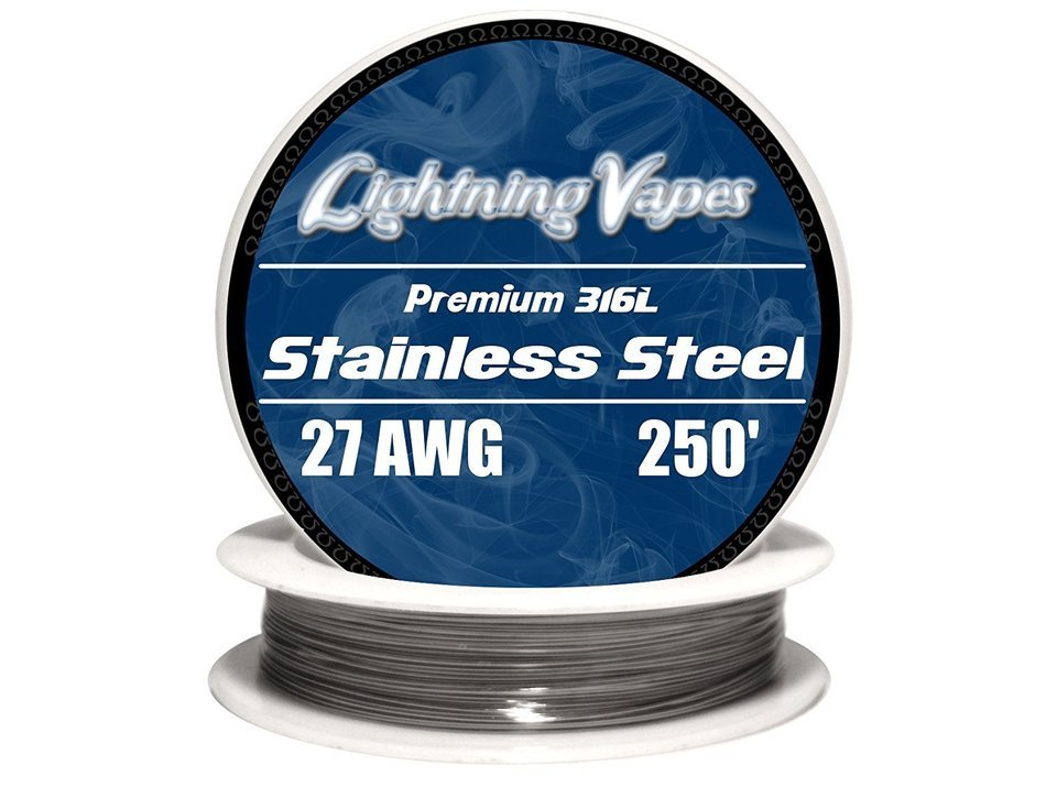 LV Stainless Steel 316L Wire 27 AWG - 250'