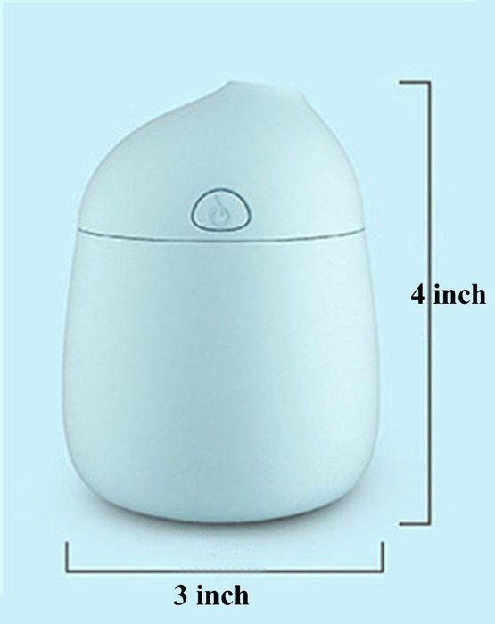 Alice Windowshop Mini Air Purified Humidifier USB Portable Humidifier Blue N8