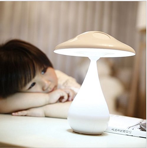 Anion Air Purifier Humidifier ,MKLOT Mushroom Lamp Cool Air USB Rechargeable LED Desk Night Light with Touch Adjustable... N3