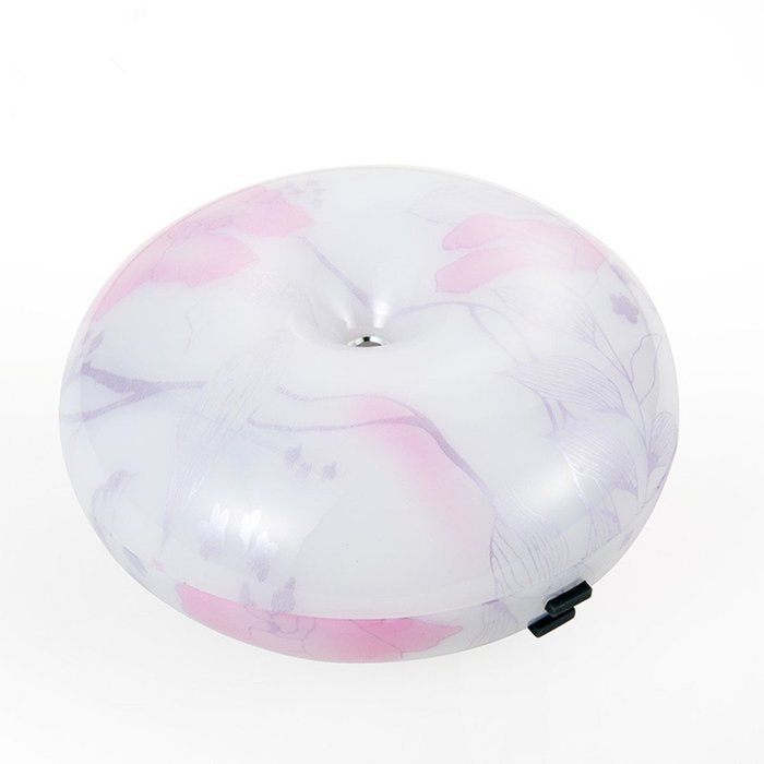 HICBOX 7 kinds of color lights ultrasonic mute fragrance machine humidifier 100ML (Pink) N7