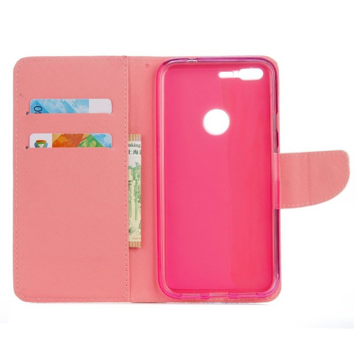 Google Pixel Case,Google Pixel Premium PU Leather Wallet Case Stand Folio Flip Case with Card Slot Holder Soft... N9