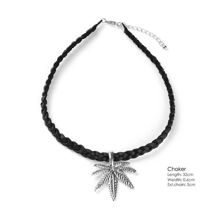 Dixperfect Vintage 90s Choker Necklaces with Pendant for Women N18
