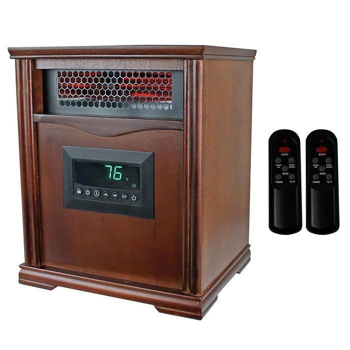 Youzee Electric Infrared Quartz Heater Portable Space Heater, 1500-Watt N5