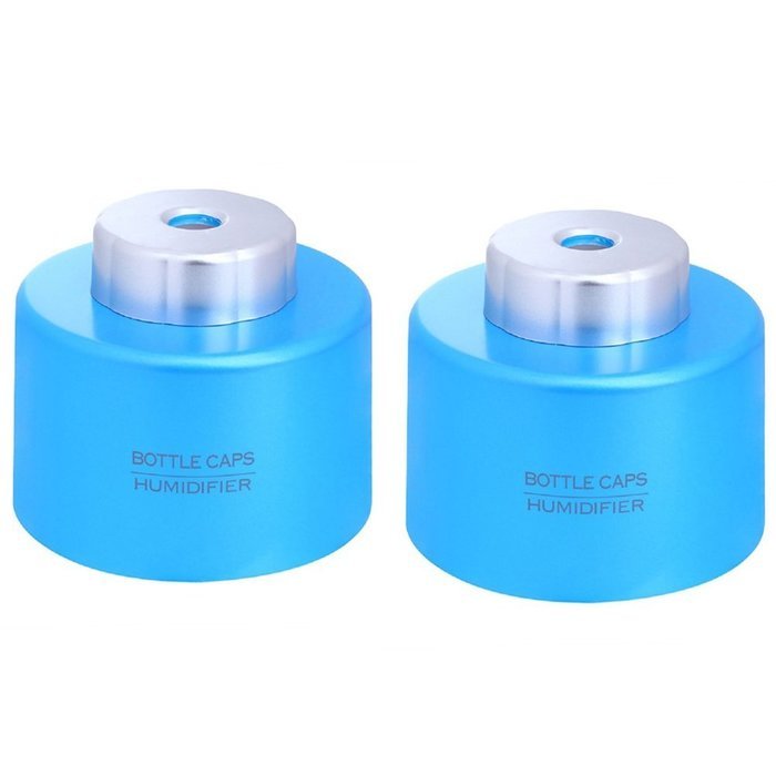 Water Bottle Caps Humidifier - SODIAL(R)2 pcs USB Portable Water Bottle Caps Humidifier Air Diffuser Mist and...
