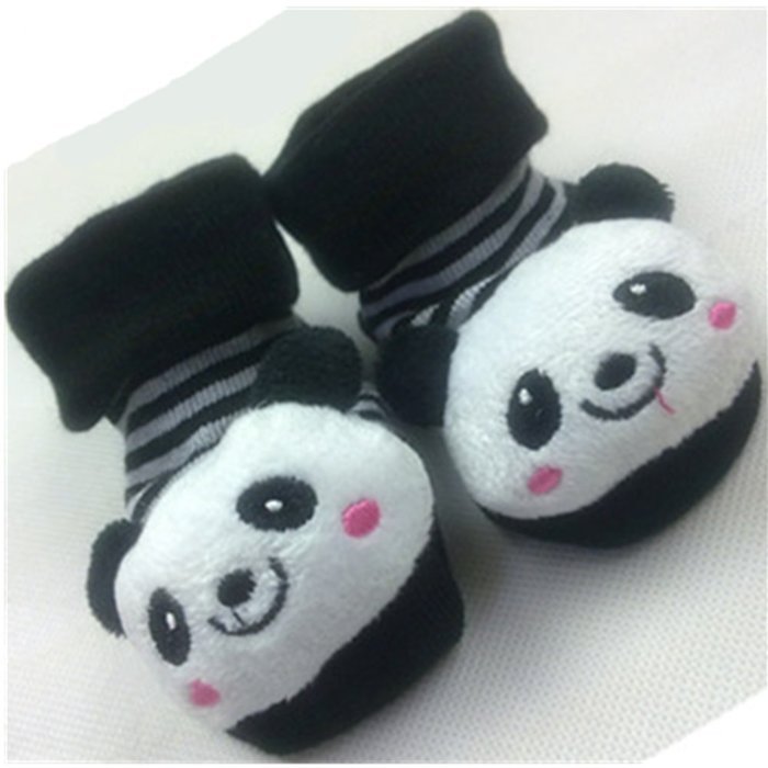 KAKA(TM) Baby Little Shoe Socks Skid-Resistant Baby Toddler Socks (0-6 month) N11