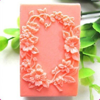 Y&XL&H Square Love- O Shaped Flower Fondant Cake Chocolate Silicone Mold Cake
