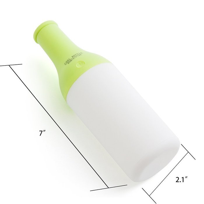 Veesee Portable Mini Cool Bottle Mist Ultrasonic Humidifier Atomizer Atmosphere Oil Diffuser Distiller LED Night... N2