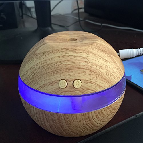 Jack-Store Air Aroma Essential Oil Diffuser LED Ultrasonic Aroma Aromatherapy Humidifier/ USB Portable Mini Humidifier... N4