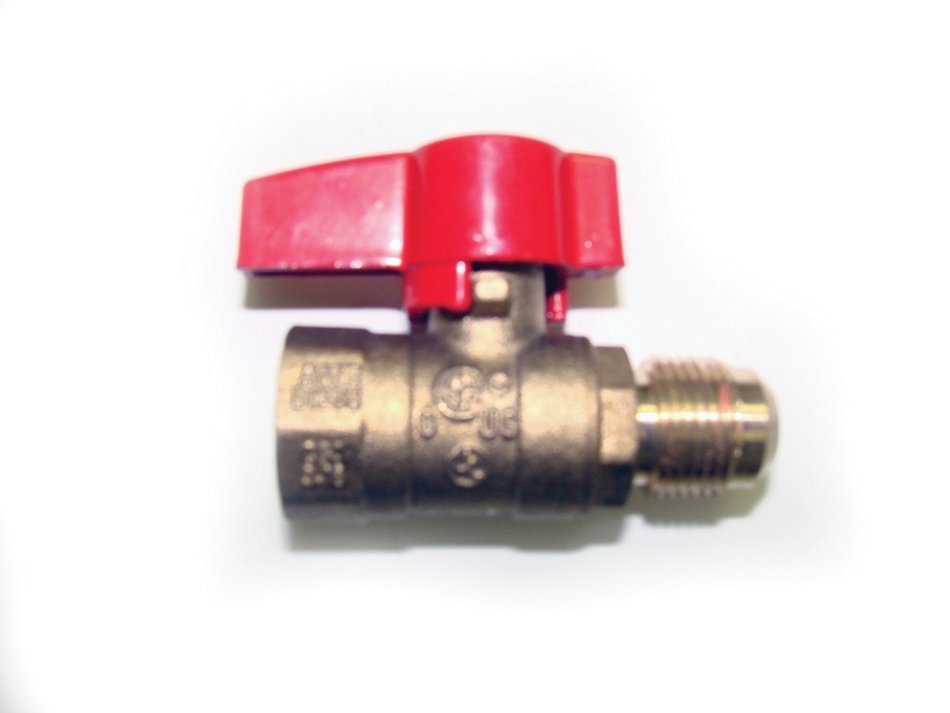 HPC Flared Manual Ball Valve, 1/2-Inch FPT to 3/8-Inch Flare