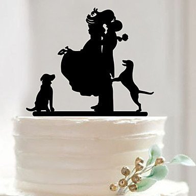Y&XL&H NEW Event Party Supplies Accessory Fondant Cake Decorating Tools Personalized Wedding Silhouette Acrylic...
