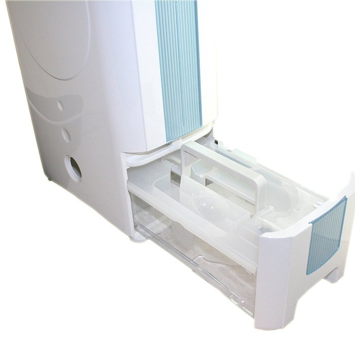 EcoSeb DD122EA-SIMPLE Desiccant Dehumidifier, 15-Pint, White, 120V N6