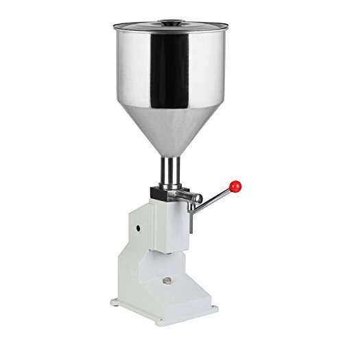 FoodKing Manual Liquid Filling Machine 5-50ml for Water Oil Liquid Filler (5-50mL Manual Filling)