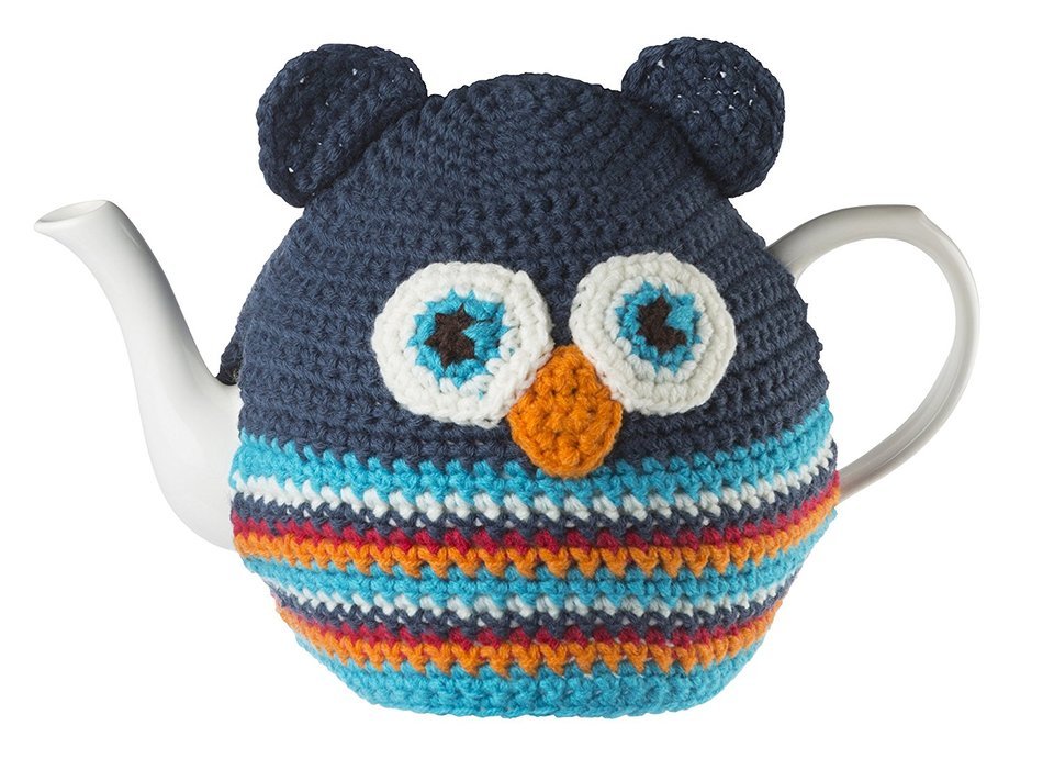 Ulster Weavers 13.8" x 10.6" Owl Knitted Tea Cosy