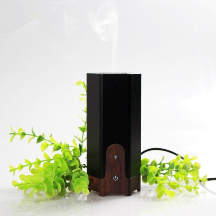 HICBOX Creative Mini Humidifier USB Car Essential Oil Aromatherapy Machine (Black) N6